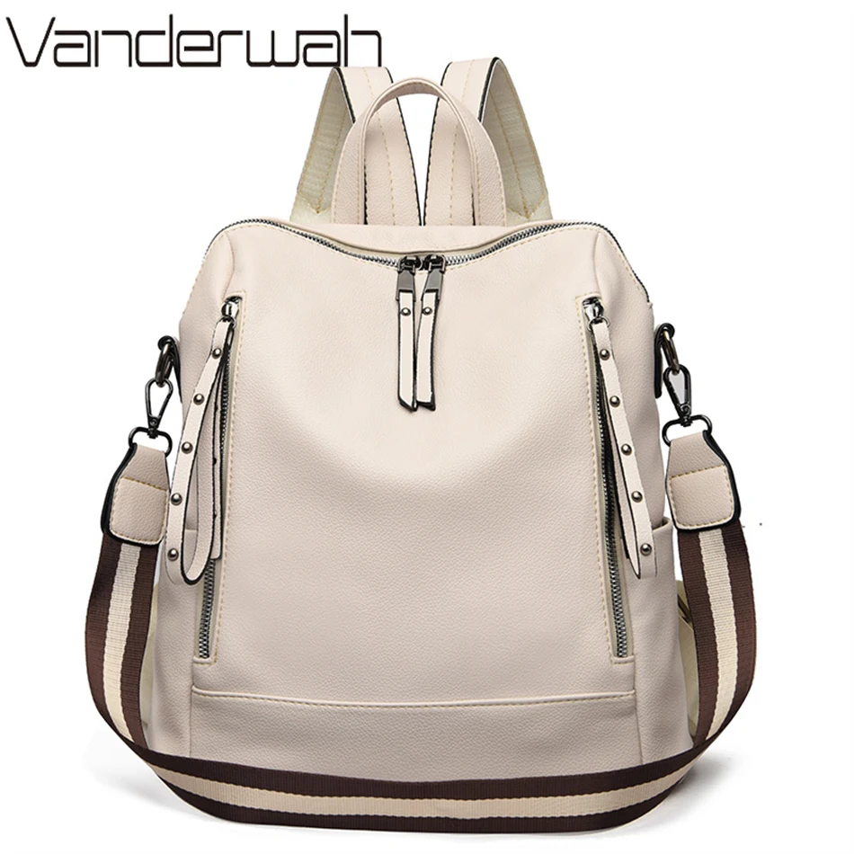 Women Bags Branded - 브랜드 럭셔리 배낭 부드러운 가죽 방수
