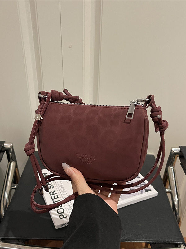 Women'S Young Bags - 트렌디한 무광 싱글 숄더백, 세련된 고퀄리티