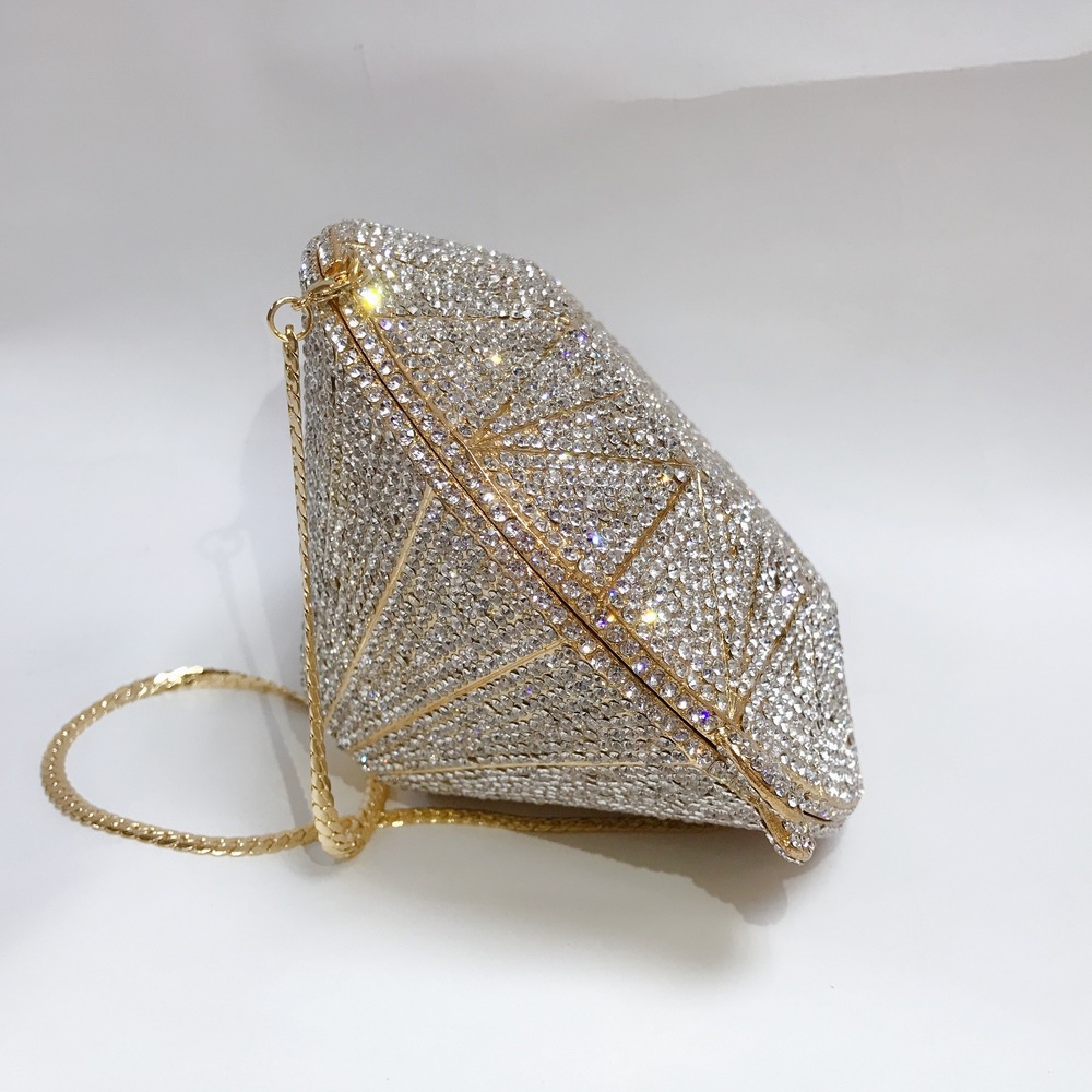 다이아몬드 크리스탈 가방으로 가득 찬 3차원 다이아몬드 - Women Bags On Sale 리뷰 및 가격
