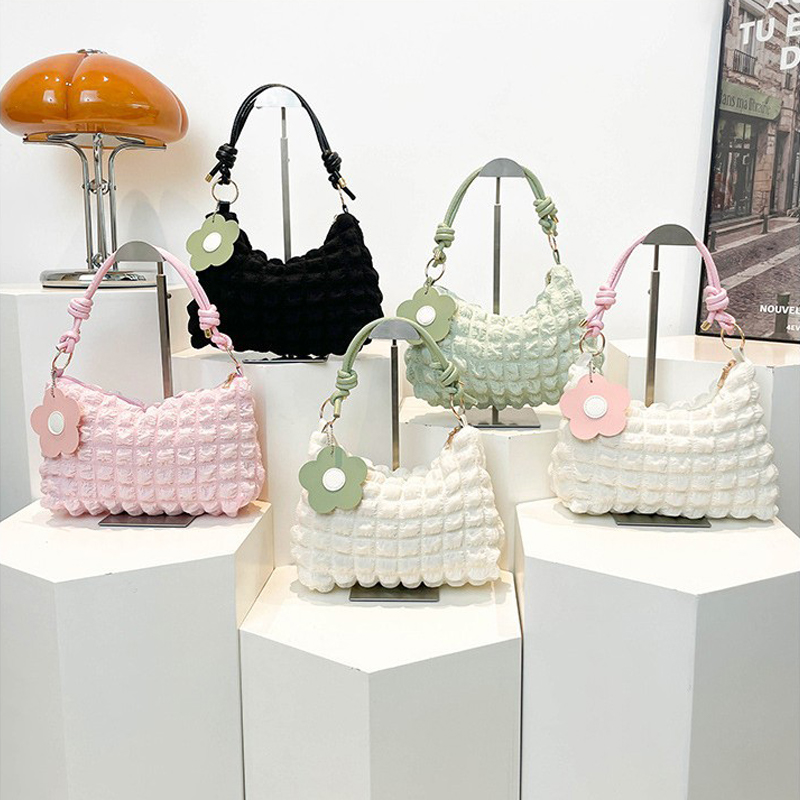 여성용 새 핸드백 한국 단색 도파민 패셔너블 다용도 숄 - Women Bags Branded 리뷰 및 가격